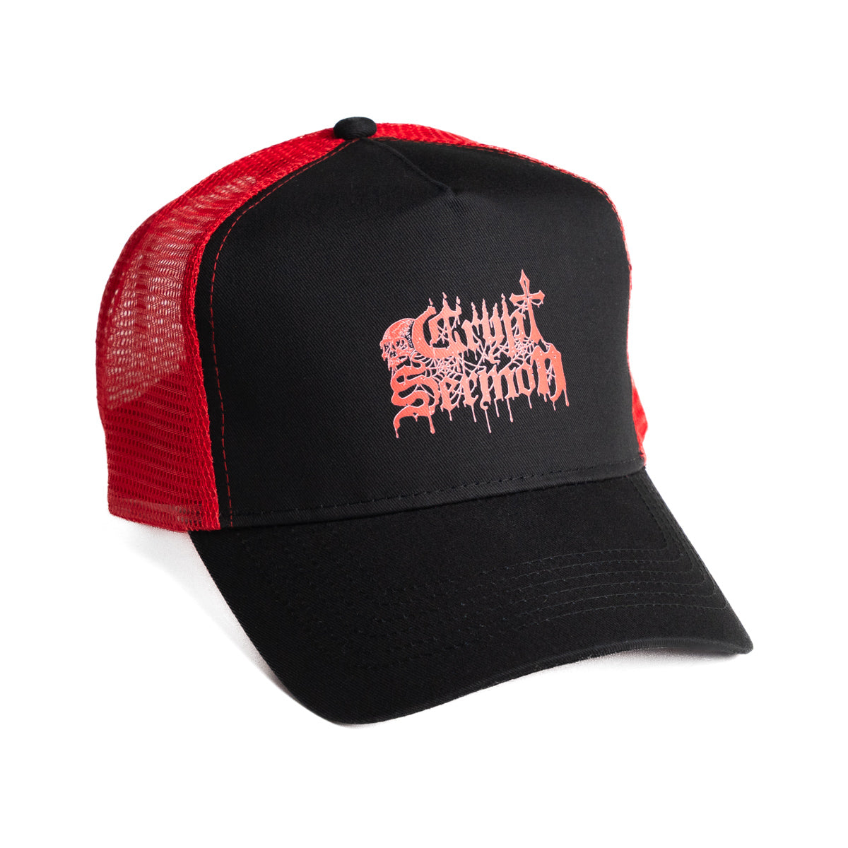 CRYPT SERMON "Logo" Trucker Hat