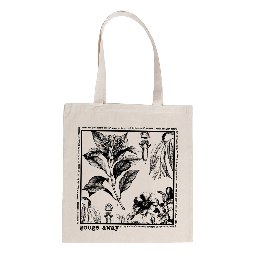 GOUGE AWAY "Wildflowers" Tote Bag