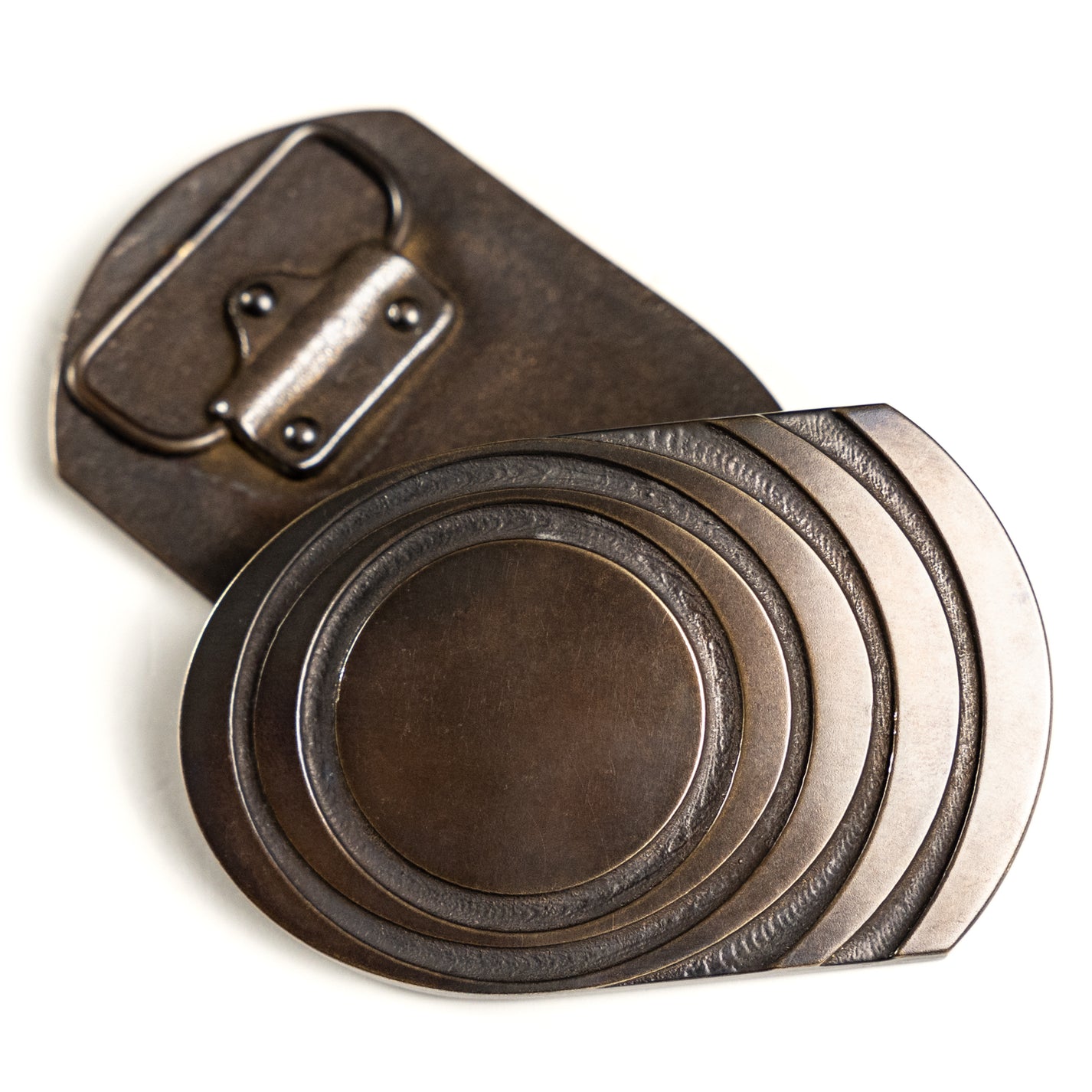 SUNN O))) "O)))" Belt Buckle BLACK PATINA