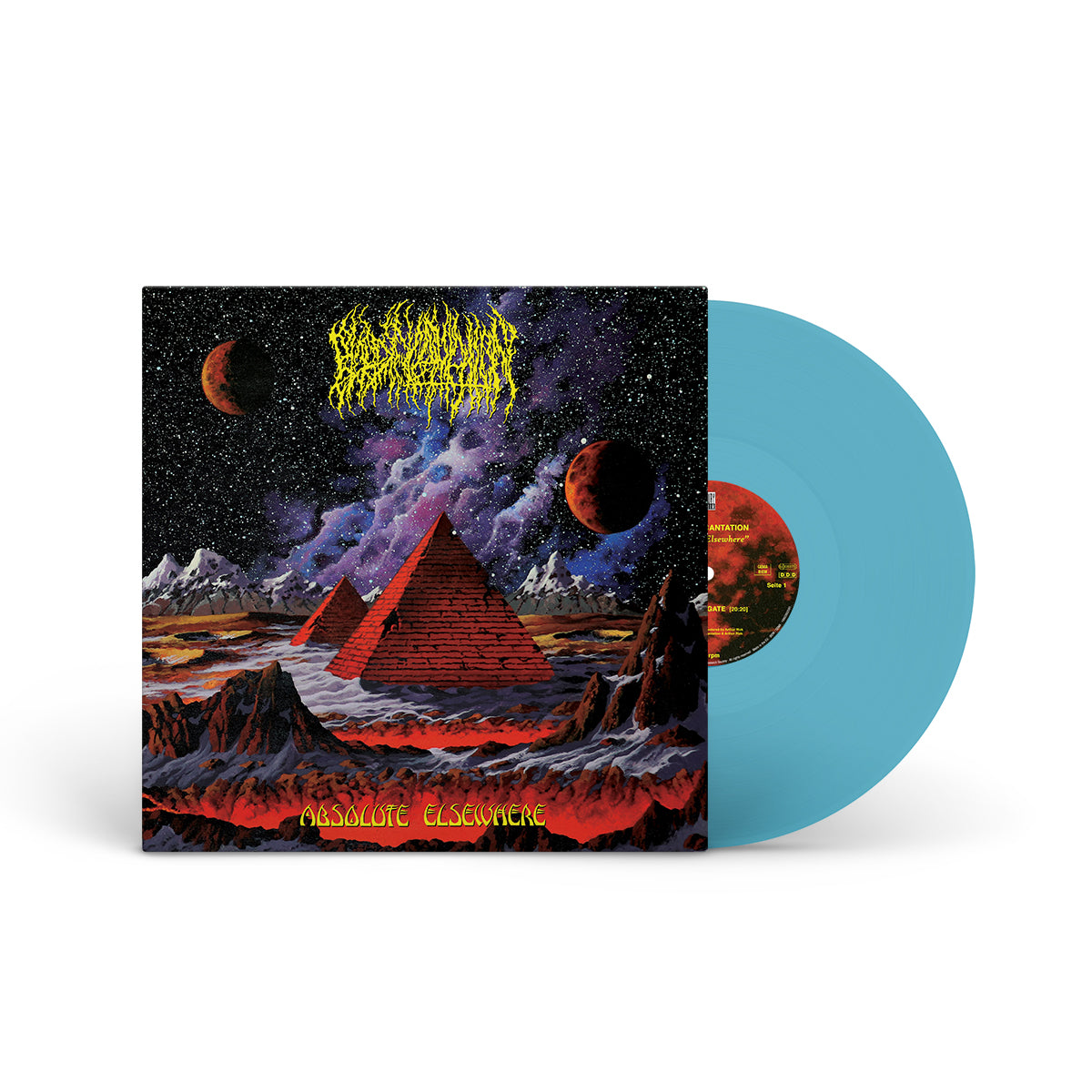 BLOOD INCANTATION &quot;Absolute Elsewhere&quot; LP TRANS. TURQUOISE