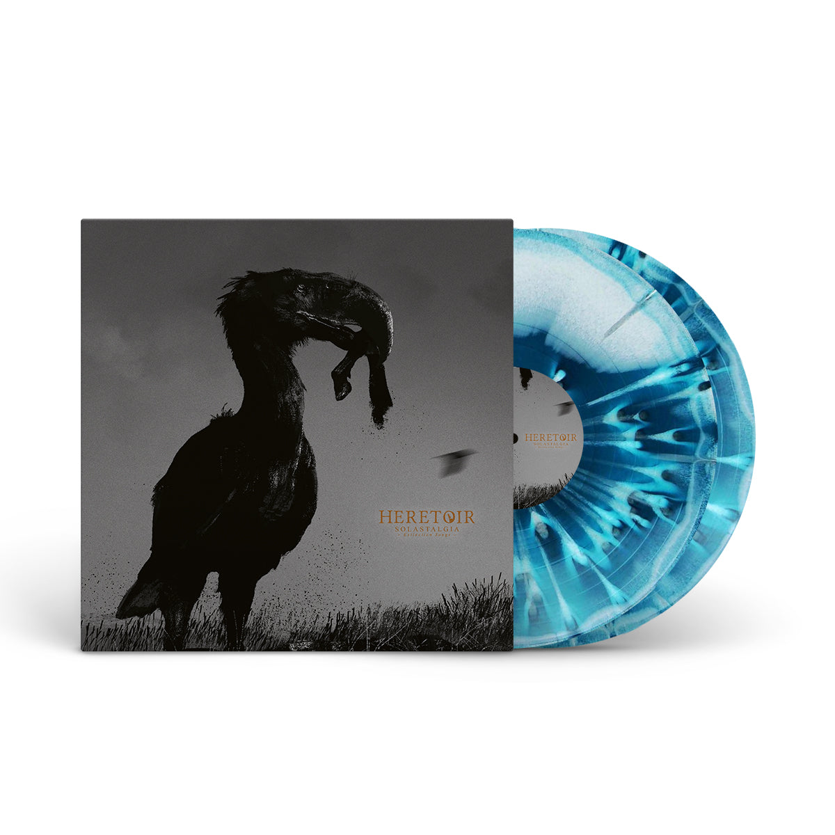 HERETOIR &quot;Solastalgia&quot; 2xLP + T-Shirt Bundle
