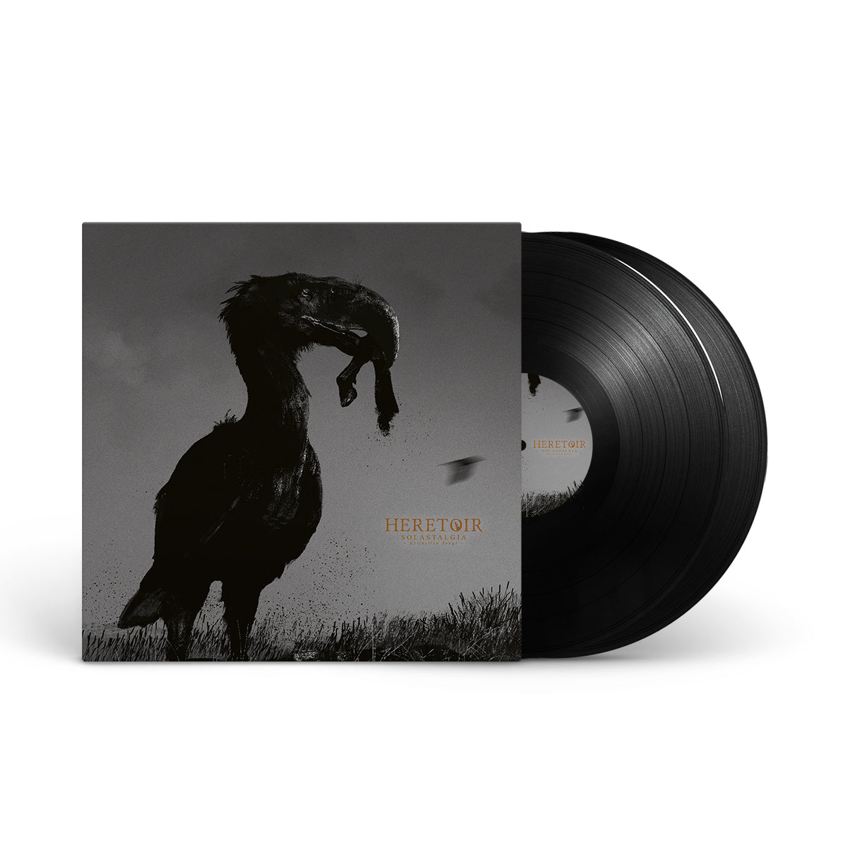 HERETOIR &quot;Solastalgia&quot; 2xLP + T-Shirt Bundle