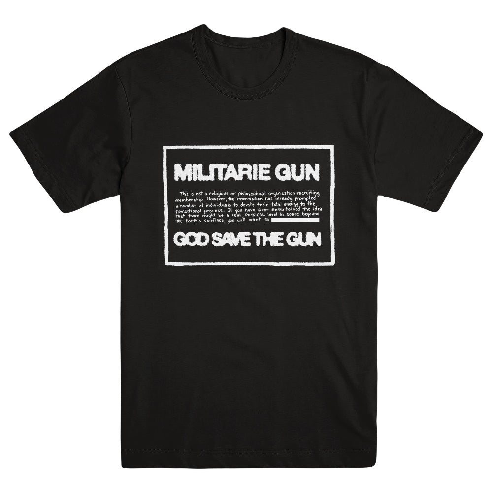 MILITARIE GUN &quot;God Save The Gun&quot; T-Shirt