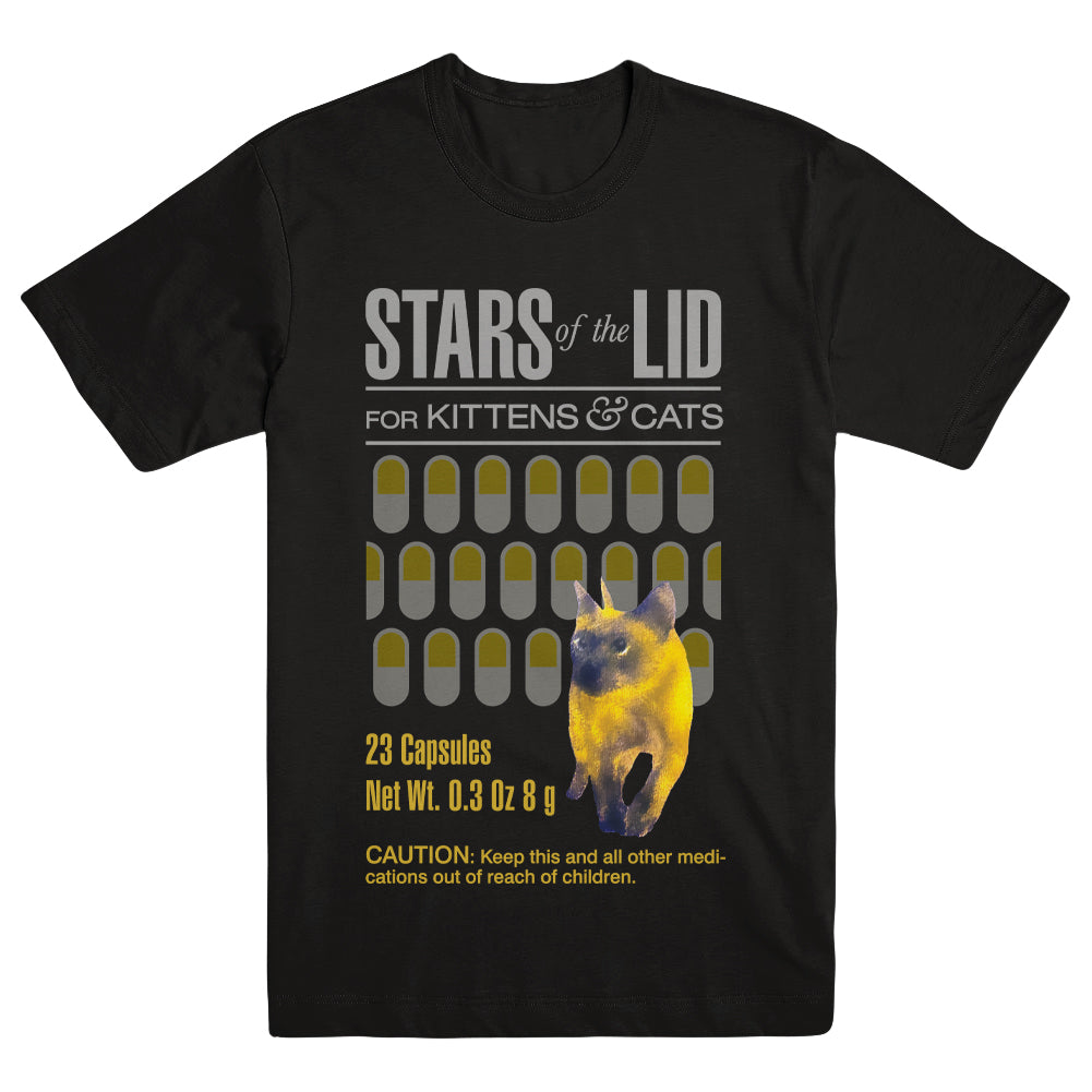 STARS OF THE LID &quot;For Kittens &amp; Cats - Black&quot; T-Shirt