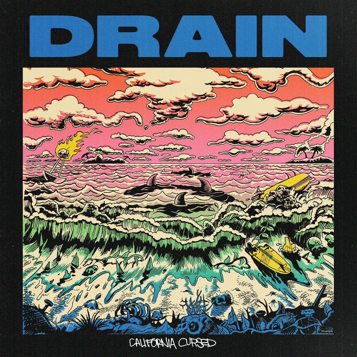 DRAIN &quot;California Cursed&quot; CD